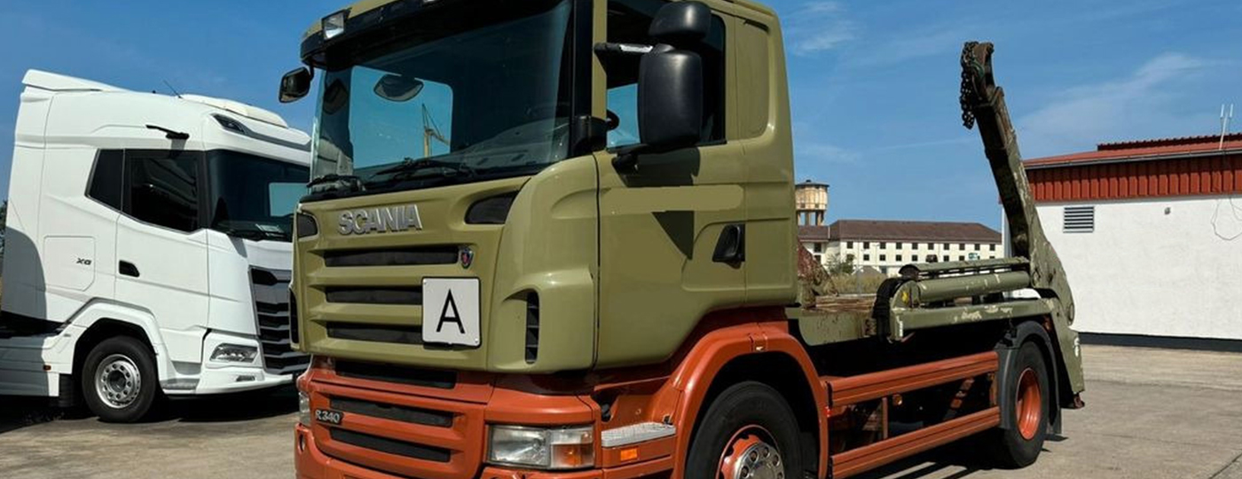 Próximamente: Camión portacontenedor de materiales de construcción y escombros